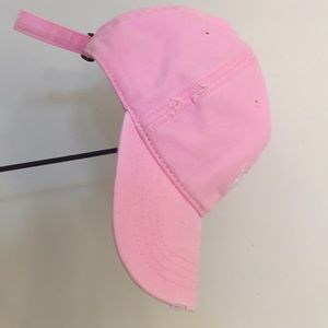 AE Pink Logo Washed Strap Hat